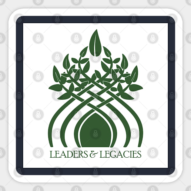 Iconic Leaders N Legacies Logo Sticker by LeadersNLegacies